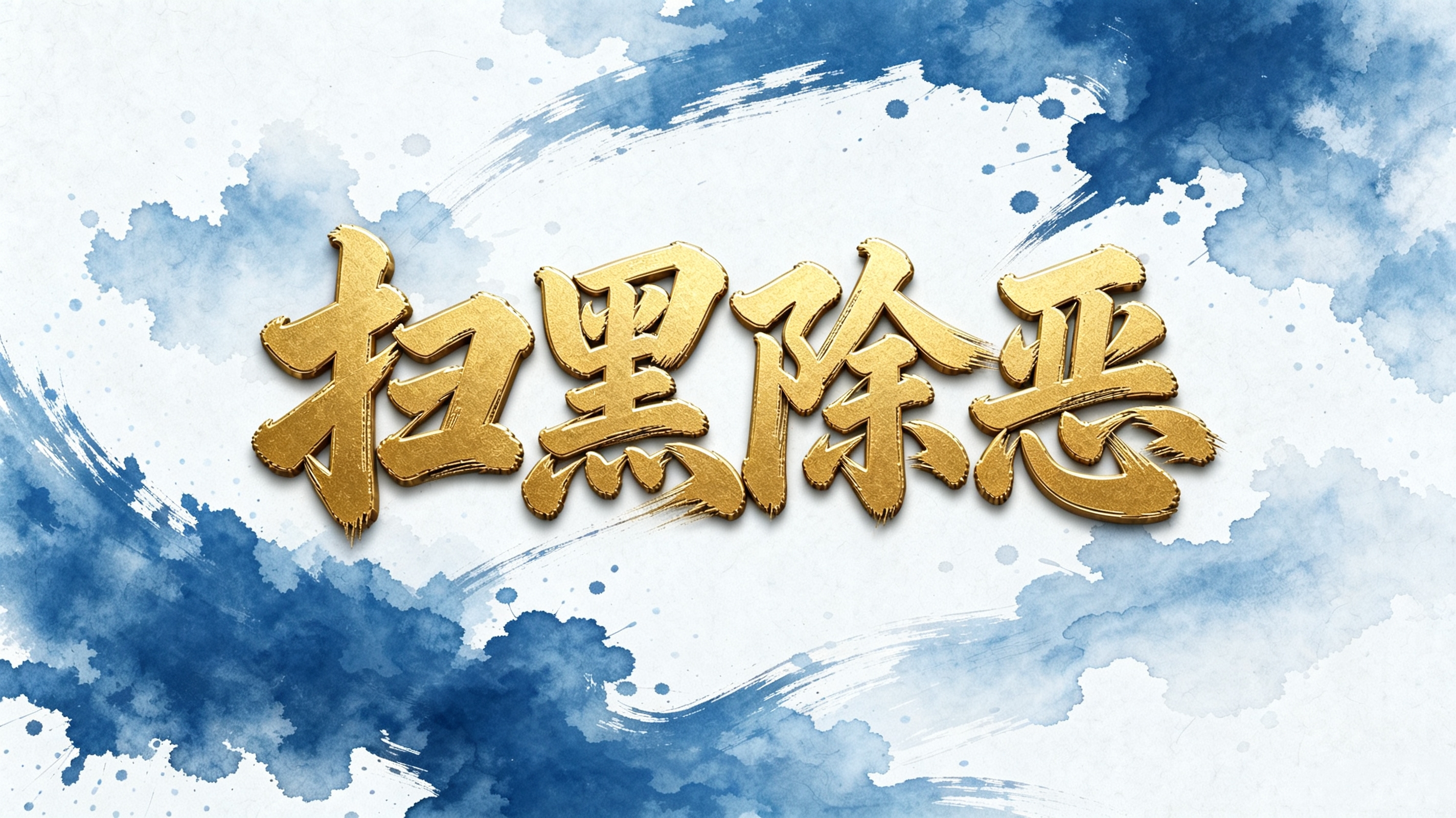 扫黑除恶